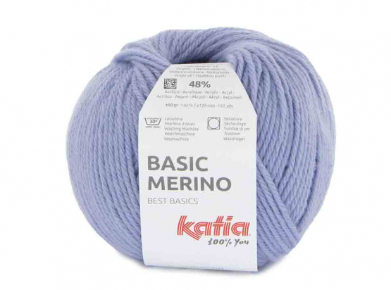 Katia Basic Merino Farbe 99 hellmalve