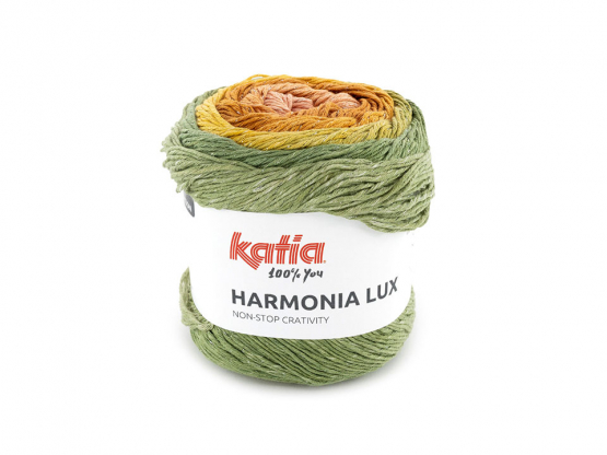 Katia Harmonia Lux Grün-Rostrot-Rosé