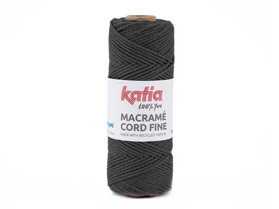 Katia Macrame cord fine antrazith