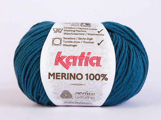 Katia Merino 100 Farbe 34 grünblau