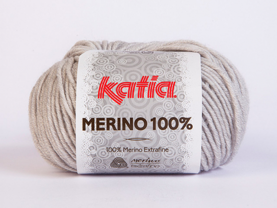 Katia Merino 100 Farbe 505 hellgrau
