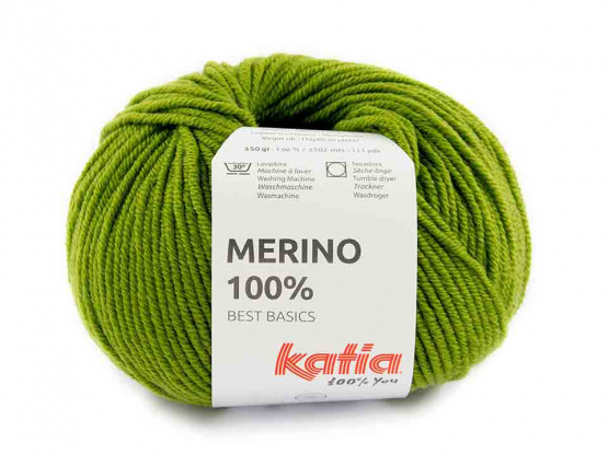Katia Merino 100 Farbe 88 khaki