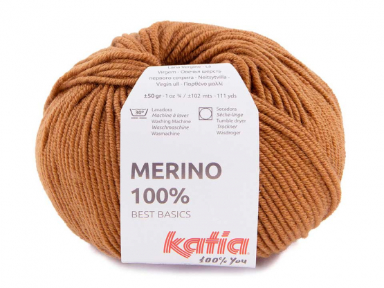 Katia Merino 100 Farbe 92 braun