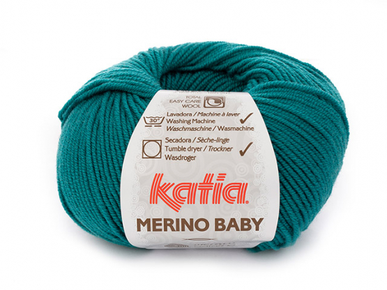 Katia Merino Baby Farbe 75 smaragdgrün