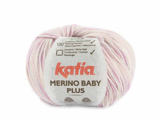 Katia Merino Baby plus Farbe 104 rosé-steingrau