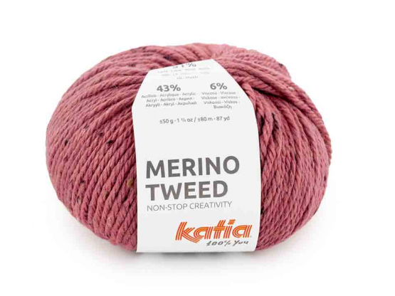 Katia Merino Tweed altrosa