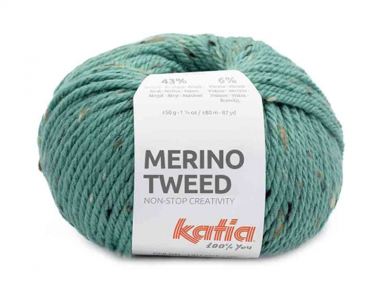 Katia Merino Tweed Malachit