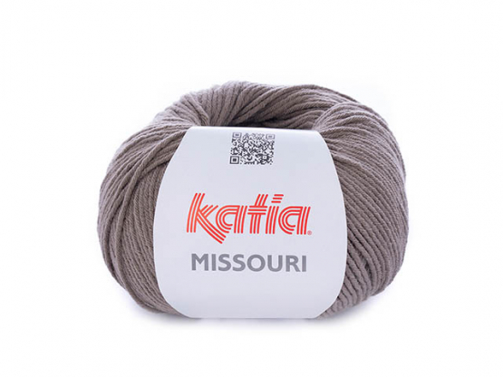 Katia Missouri Farbe 08 dunkelbeige