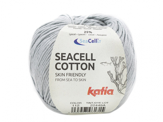 Katia Seacell Cotton Farbe 112 hellgrau