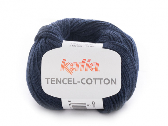 Katia Tencel-cotton dunkelblau