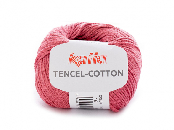 Katia Tencel-cotton himbeerrot