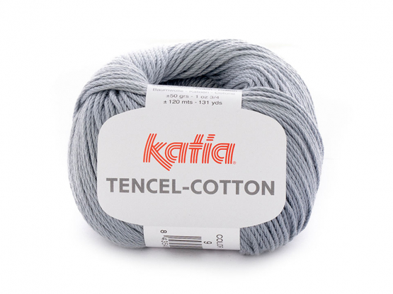 Katia Tencel-cotton mittelgrau