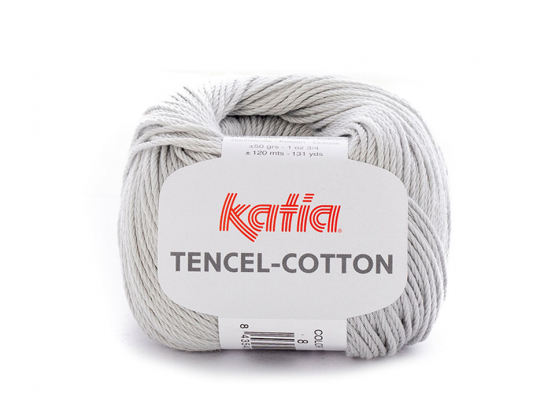 Katia Tencel-cotton silbergrau