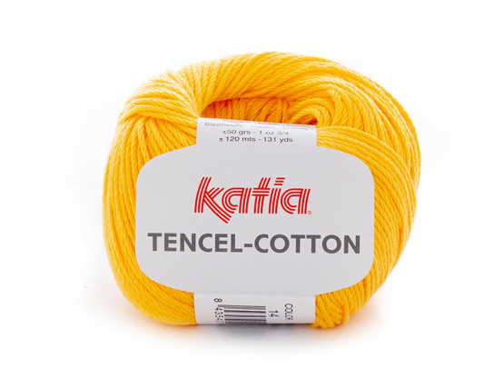 Katia Tencel-cotton sonnengelb