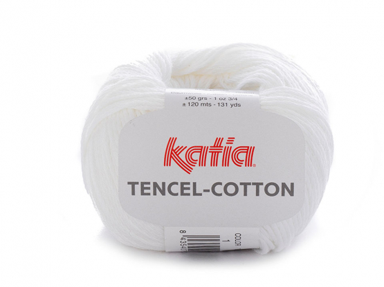 Katia Tencel-cotton weiß