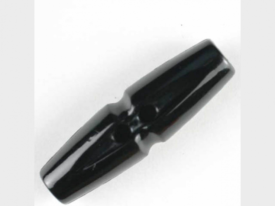 Knebelknopf - Größe: 38mm - Farbe: schwarz - Art.Nr. 240355 