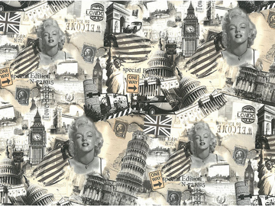 Kunstleder 50x70 cm Marylin