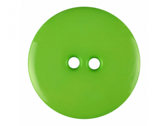 Kunstsoffknopf 23 mm grün 