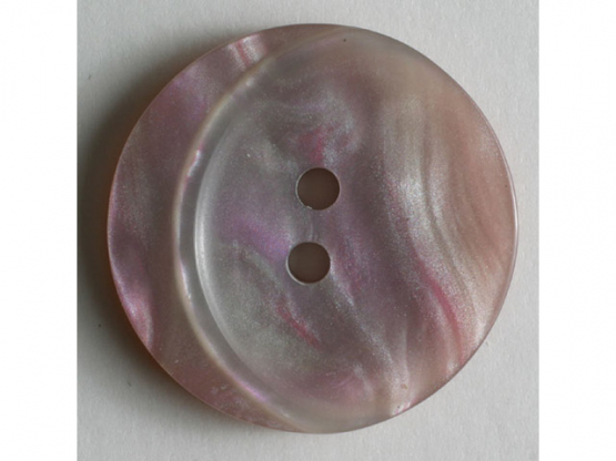 Kunststoffknopf mit schöner Marmorzeichnung - Größe: 23mm - 