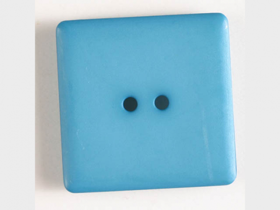 Kunststoffknopf, schlicht quadratisch - Größe: 25mm - Farbe: 