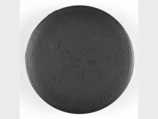 Lederknopf Imitat - Größe: 20mm - Farbe: schwarz - Art.Nr. 260954 