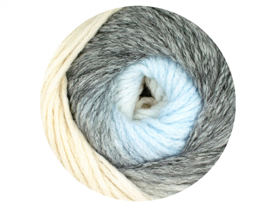 Linie 519 Cosmo Farbe 104 beige-grau-pastellblau
