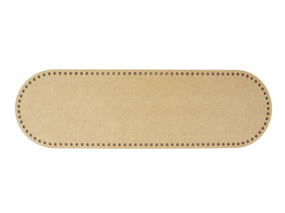 MDF Taschenboden rund 40 x 12 cm Pressspanplatte 