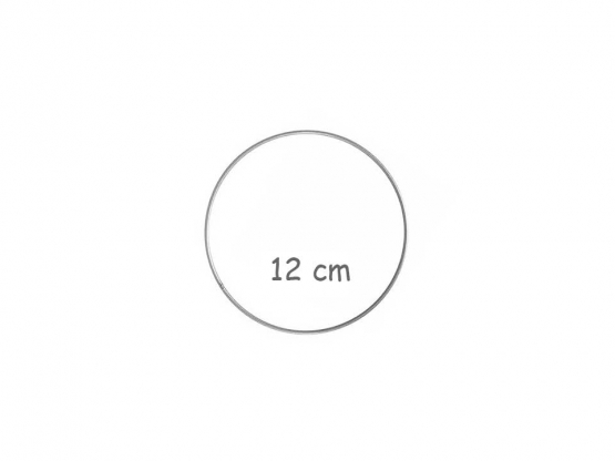 Metallring-weiß ø12cm