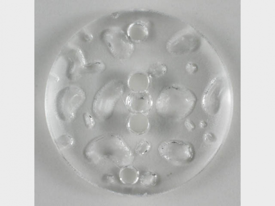 Modeknopf im Wassertropfenlook, 4 Loch - Größe: 15mm - Farbe: 