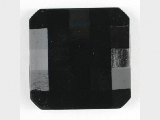 Modeknopf quadratisch mit Diamantenschliff - Größe: 15mm - 