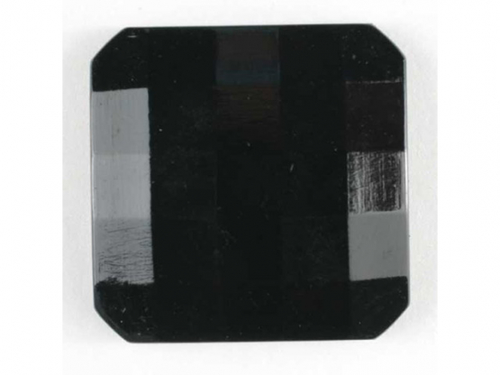 Modeknopf quadratisch mit Diamantenschliff - Größe: 20mm - 