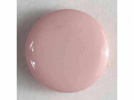 Modeknopf schlicht, glänzend - Größe: 15mm - Farbe: pink - Art.Nr. 