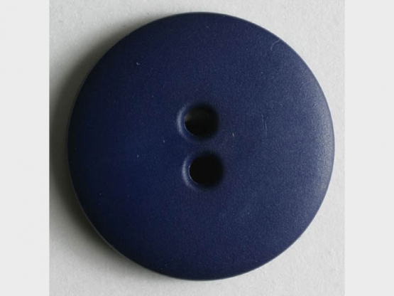 Modeknopf schlicht, matt, 2 Loch - Größe: 18mm - Farbe: lila - Art.Nr. 