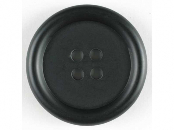 Modeknopf ø  28mm schwarz matt 