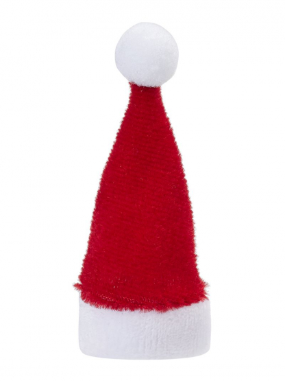 Nikolaus-Mütze rot-weiß 