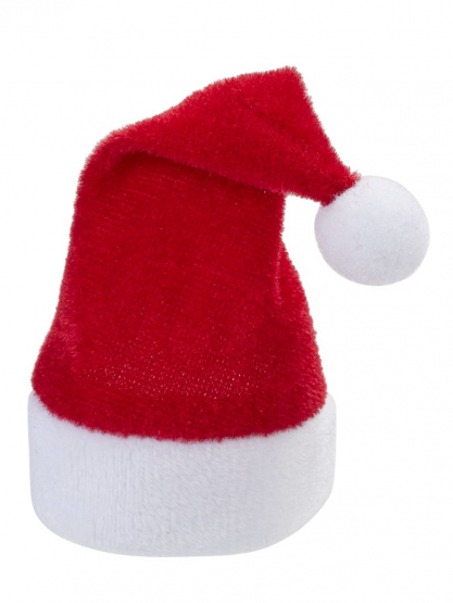 Nikolaus-Mütze rot-weiß 