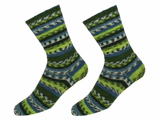 ONline Garne Sensitive Socks Farbe 7 grüntöne