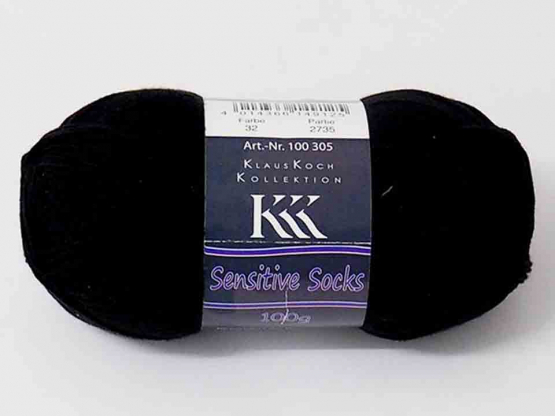 ONline Garne Sensitive Socks Farbe 32 schwarz
