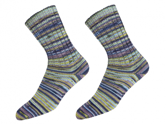 ONline Garne Sensitive Socks Farbe 94 braun-grün