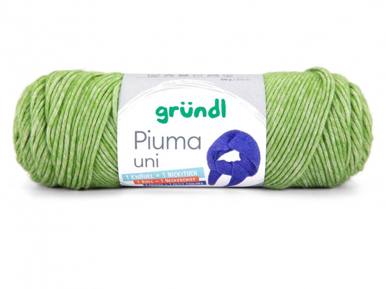 Piuma uni wiesengrün