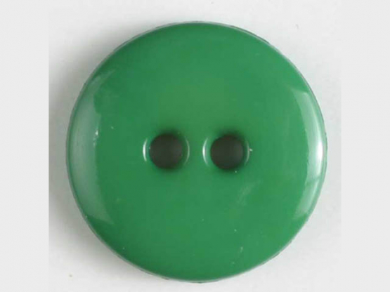 Polyamidknopf - Größe: 14mm - Farbe: grün - Art.-Nr.: 181266 
