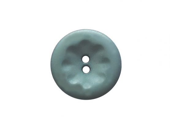 Polyamidknopf 2-Loch marmoriert - ø 25mm - hellblau - Art.Nr. 333831 