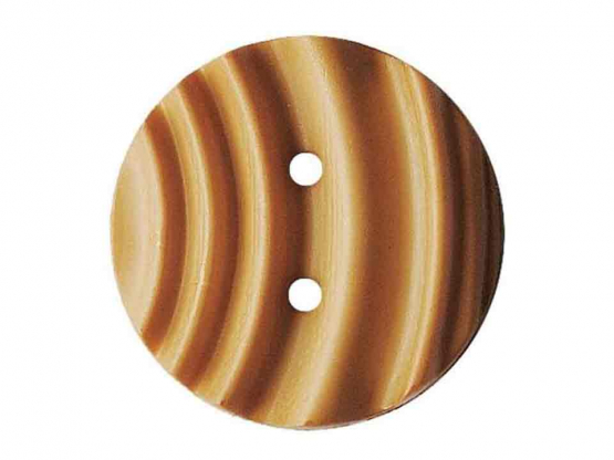 Polyamidknopf ø20 mm mit wellenförmiger Oberfläche 