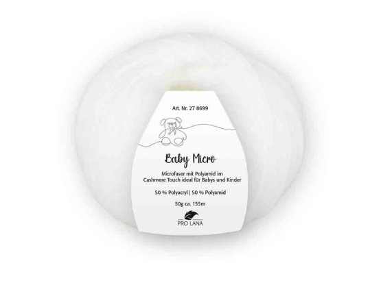 Pro Lana Baby Micro Cashmere Touch Farbe 01