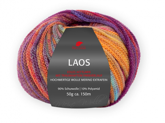 Pro Lana Laos Farbe 91rainbow 