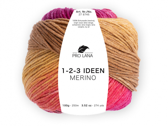 ProLana 1-2-3 Ideen Merino Farbe 8