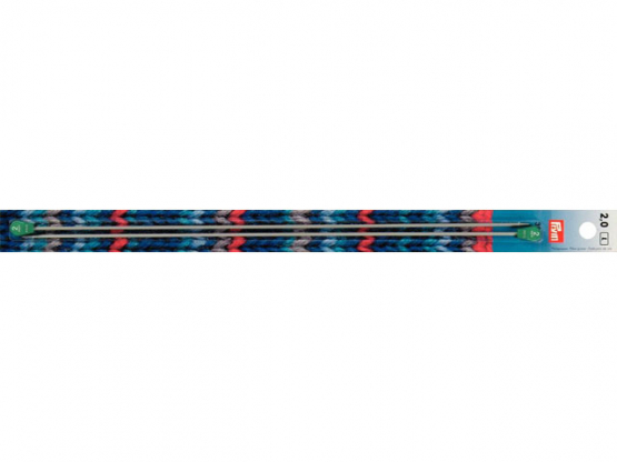 Prym Jackenstricknadeln ALU 30 cm 2,00 mm grau 2,00mm