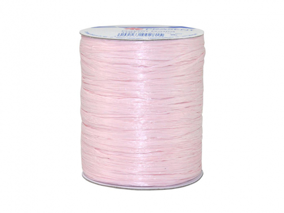 Raffia Bast Rayon hellrosa