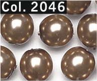 Renaissance Perlen 8 mm d.braun 
