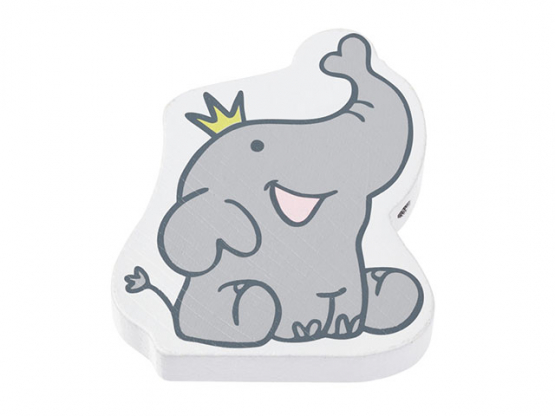 Schnulli Holzformen DL horizontal - Btl. 1 St. Elefant 40 x 60 x 10 mm,